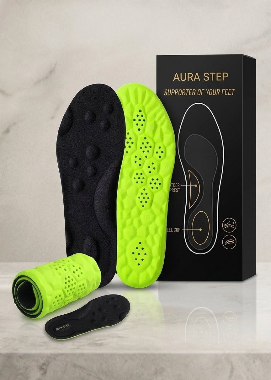 Aura Step S01 Ortopedik Tabanlık – Şok Emici